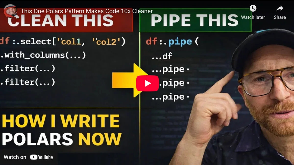 This One Polars Pattern Makes Code 10x Cleaner