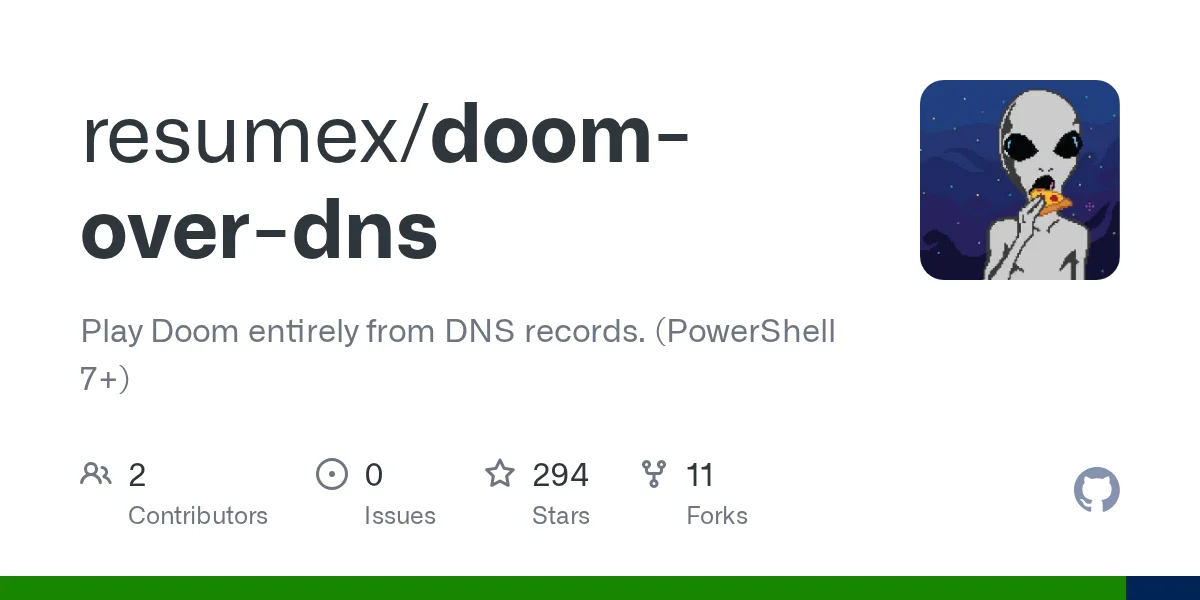 DOOM Over DNS