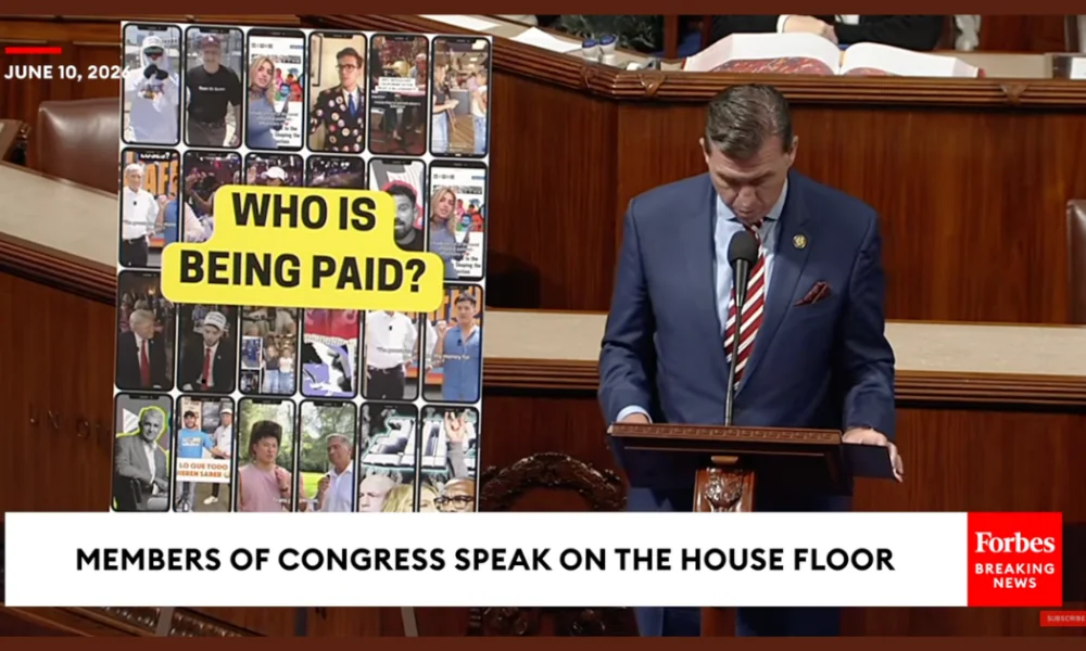 Rep. Mullin Pushes for Mandatory Disclosure Rules for Politically Paid Influencers