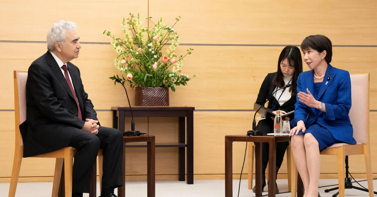 Japan PM Takaichi Asks IEA Chief for Further Oil Stockpile Release