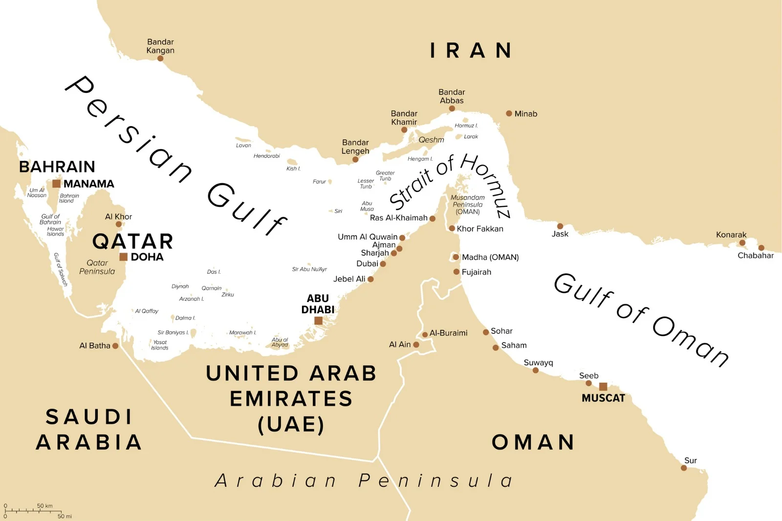 Strait of Hormuz Is Chokepoint for Sulphuric Acid and Critical Metal Processing