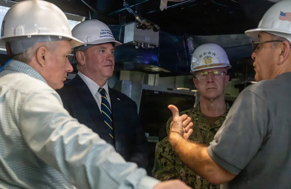 Navy Secretary Outlines AI, Unmanned Tech to Advance Golden Fleet Initiative