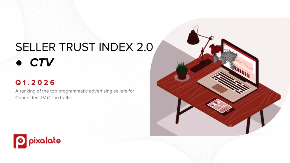 Pixalate Releases Q1 2026 CTV Seller Trust Index 2.0: 4.1% of CTV Inventory Is Resold Through Arbitrage, Lowest of Any...