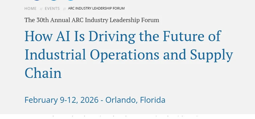 ARC Forum Day One: Why Assisted Supply Chain Operations Are Reaching Their Limits