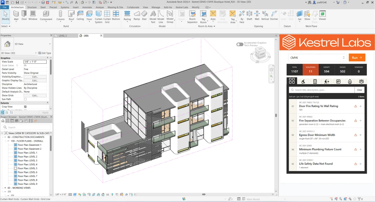 Kestrel Labs raises $2.15M pre‑seed round to launch AI‑powered Revit code compliance platform