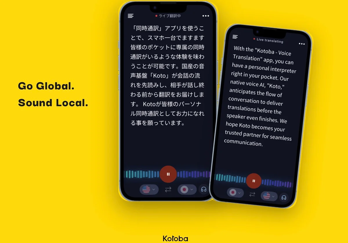 Kotoba Technologies raises $10M for real-time voice AI platform in East Asia