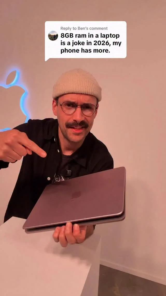 8GB MacBook Air Handles Creative Work Daily