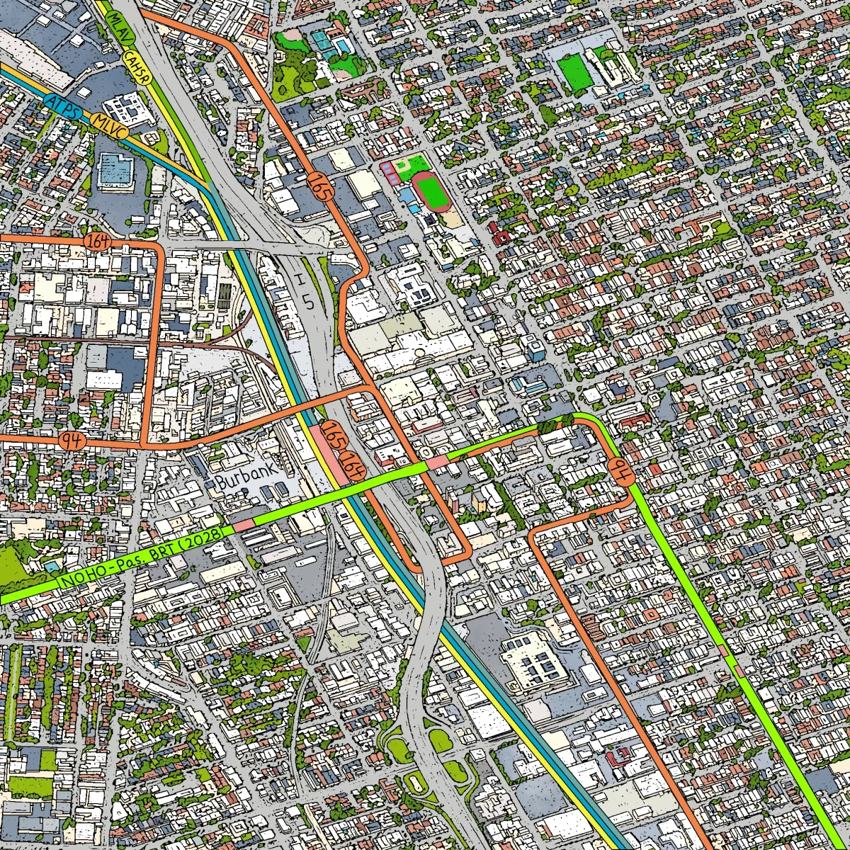 Downtown Burbank’s Growing Transit Hub: BRT & High‑Speed Rail