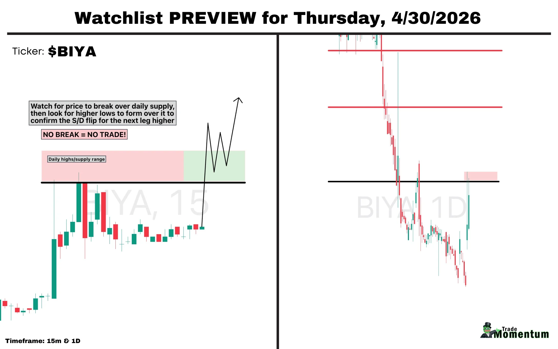 BIYA Poised for $3‑$3.70 Breakout on Supply‑demand Flip