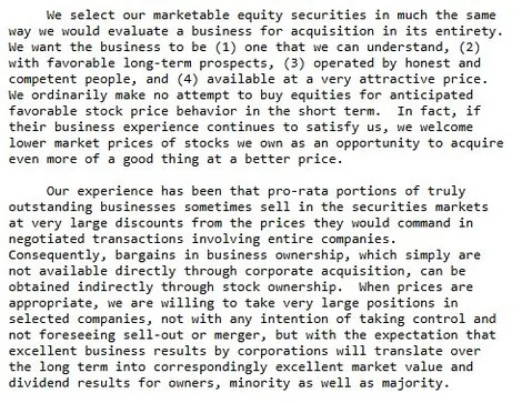 Buffett's 4 Stock Rules: Understand, Prospects, People, Price