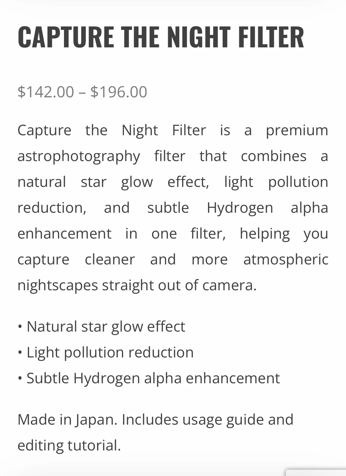 Filters Can't Add Light; They only Attenuate Spectra