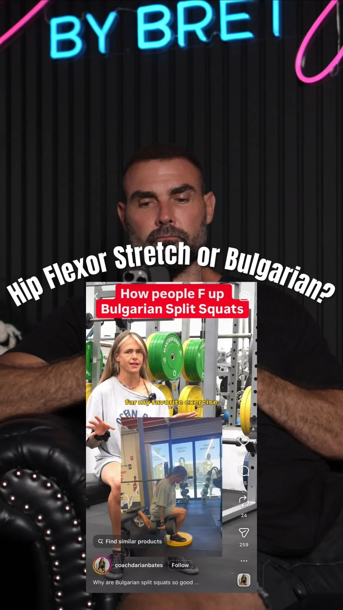 Keep Bulgarians Single‑Leg: Don’t Use Back Leg for Propulsion
