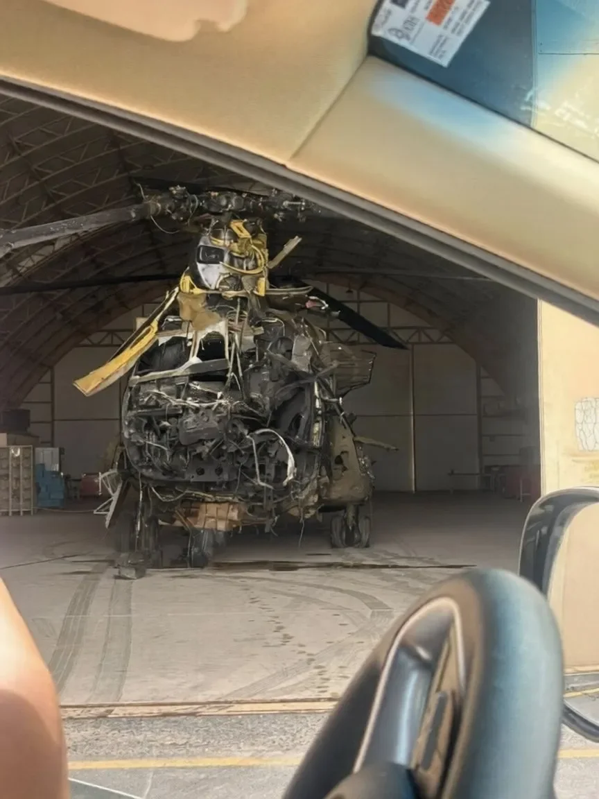 US Chinook Helicopter Severely Damaged in Kuwait