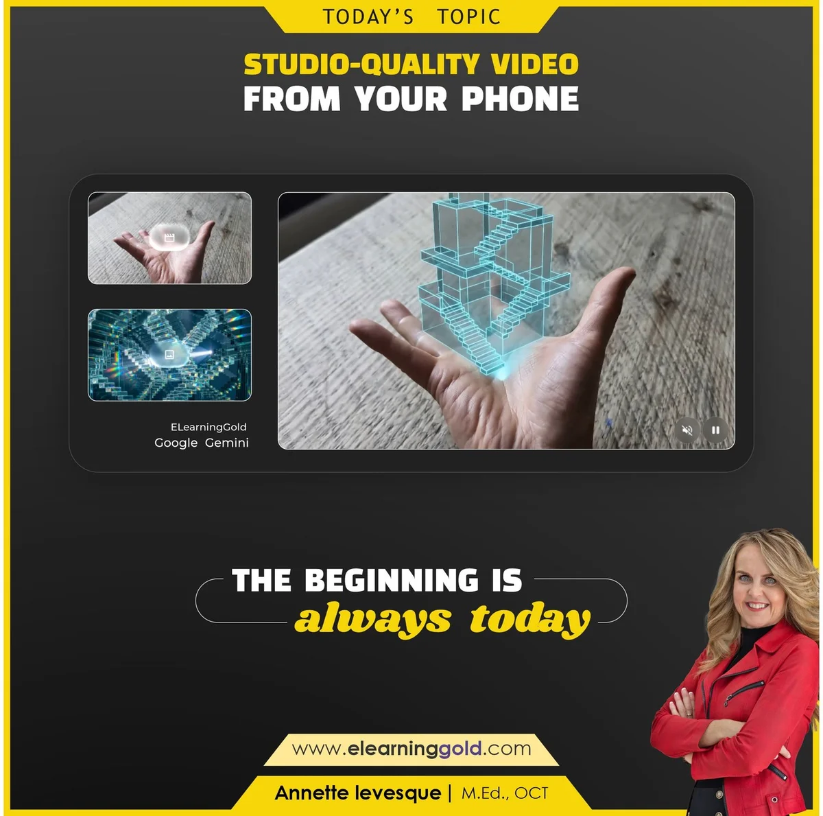 Create Studio‑Quality Learning Videos From Your Phone