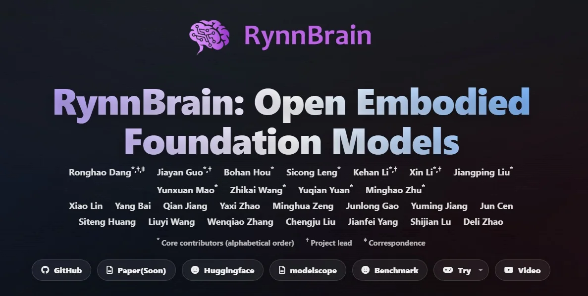 Alibaba's RynnBrain Positions China to Lead Robotics AI