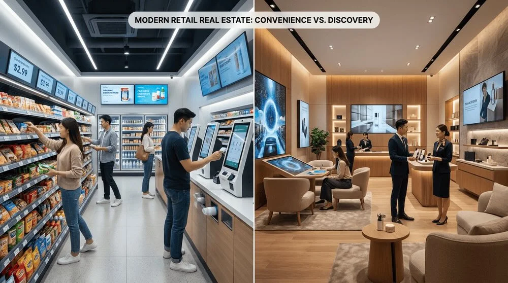 Match Retail Space Mission: Convenience or Discovery