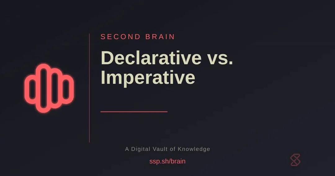 From Imperative to Declarative: Rethink Data System Design