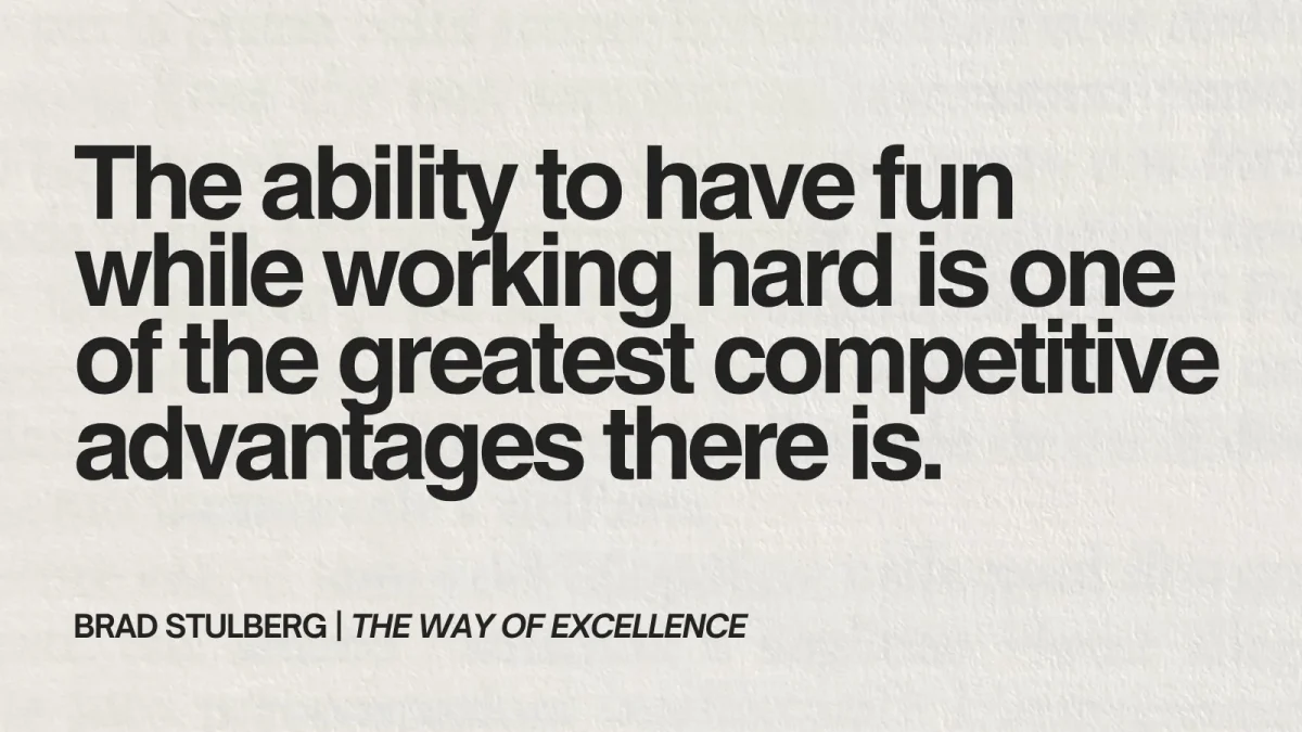 Greatness Thrives without Constant Suffering