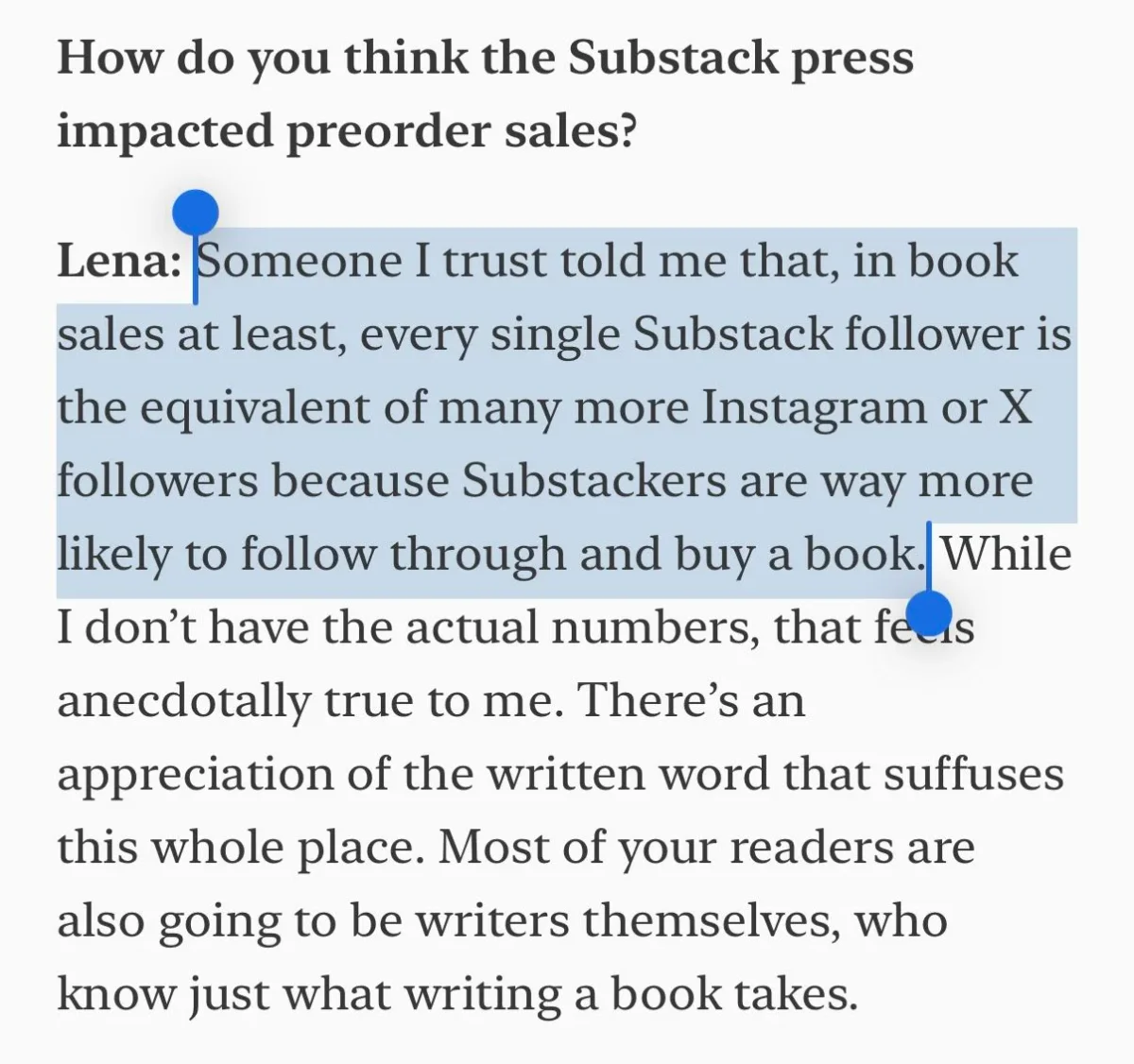 Substack Promotion Boosts First‑Week Book Sales