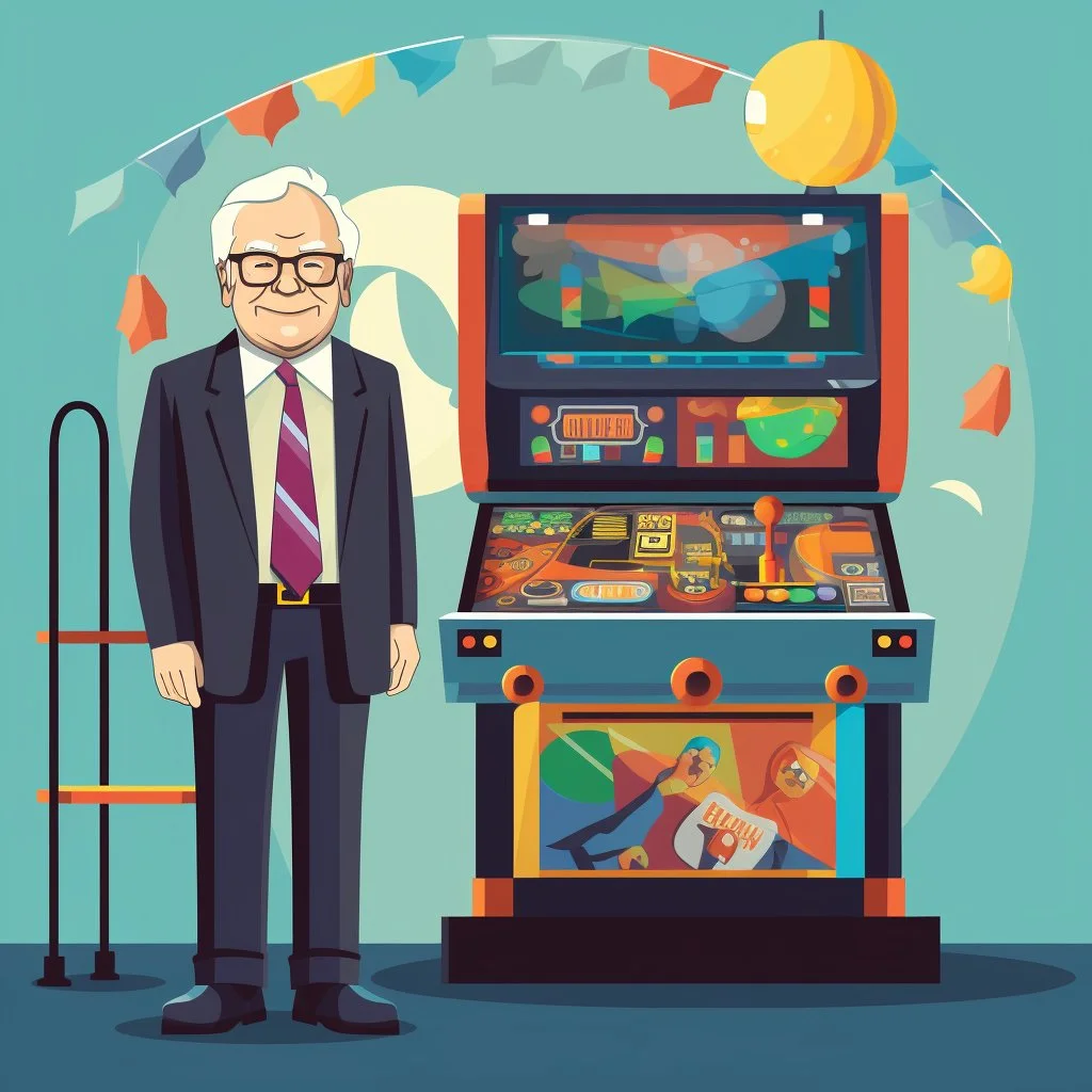 Buffett’s First Venture: A Pinball Machine Earning Passive Income