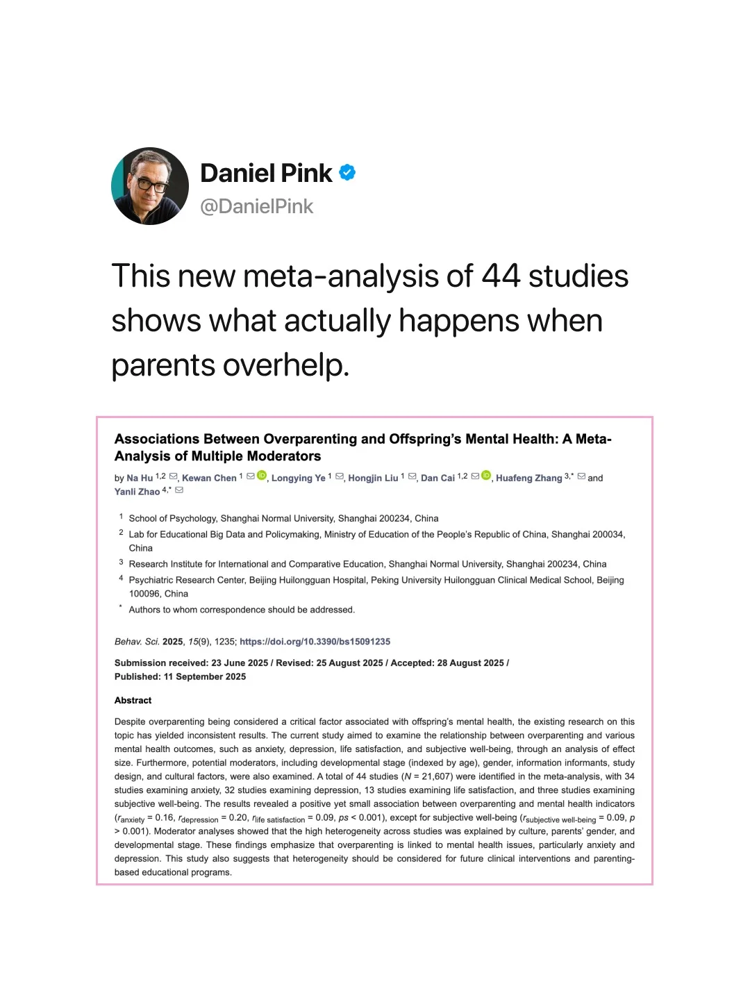 Overhelping Hurts Kids: Autonomy Essential for Growth
