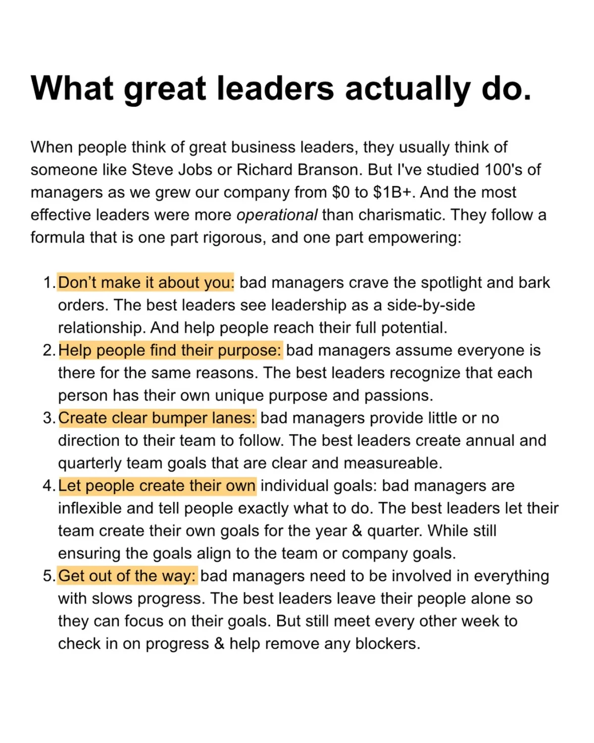 Operational Leaders Outperform Charismatic Icons with Rigorous, Empowering Formula