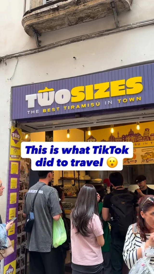 TikTok Tourism Turns Quiet Spots Into Crowded Lines