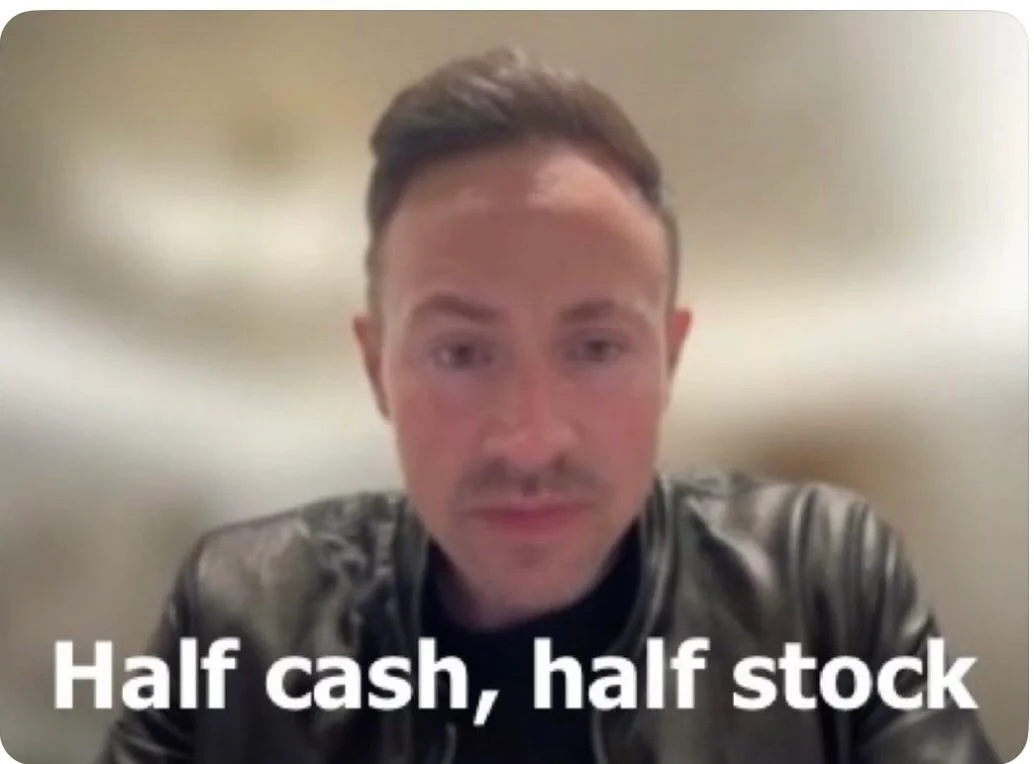 Cohen's Half‑Cash, Half‑Stock Pitch Stumps Analysts