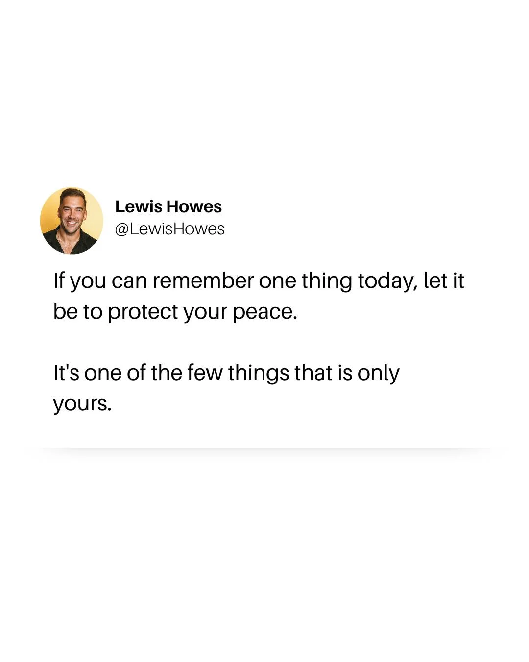 Saying No Protects Your Peace