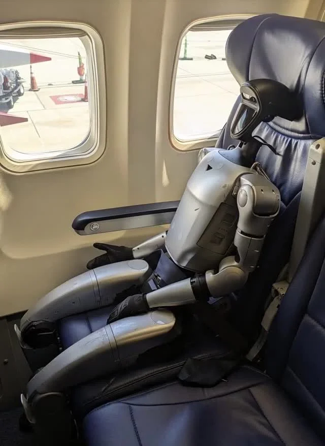 Humanoid Robot Flies Southwest: TSA & Battery Questions