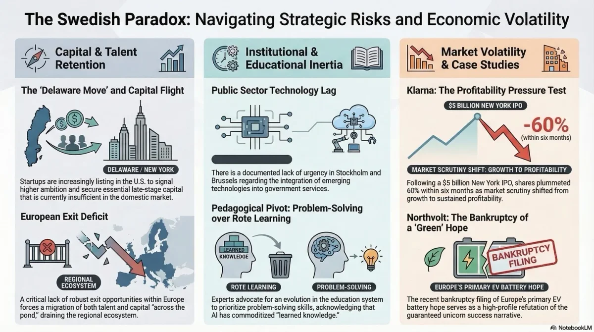 Sweden Must Curb Capital Flight and Revamp Education