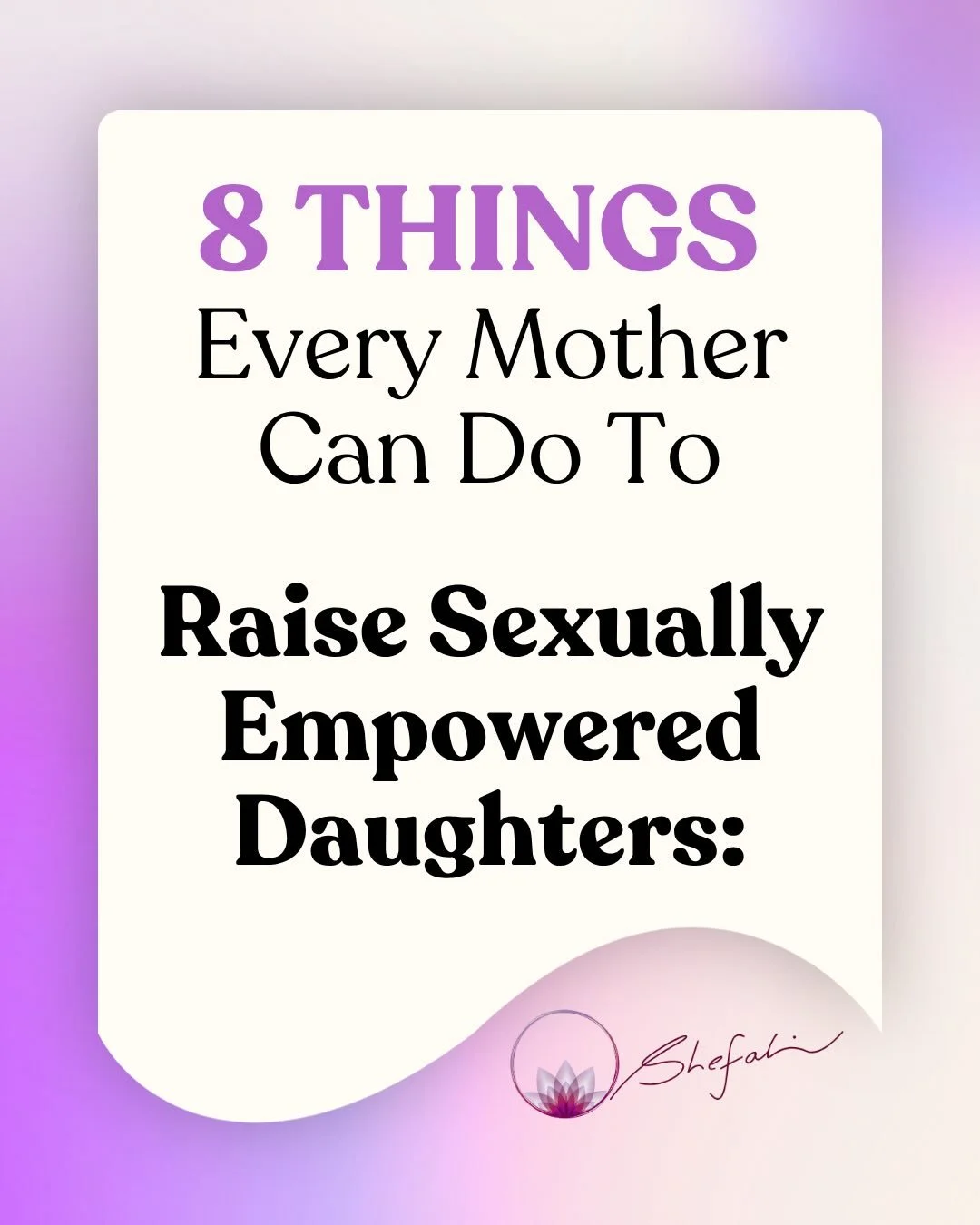 Teach Self‑Trust Early: 8 Practices for Daughters