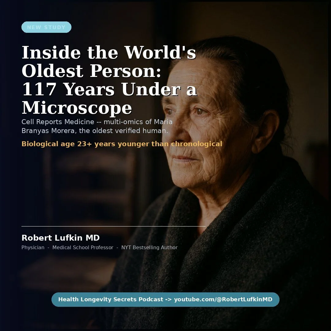 Longevity Linked to Clean Aging, Not Just Slowed Decay