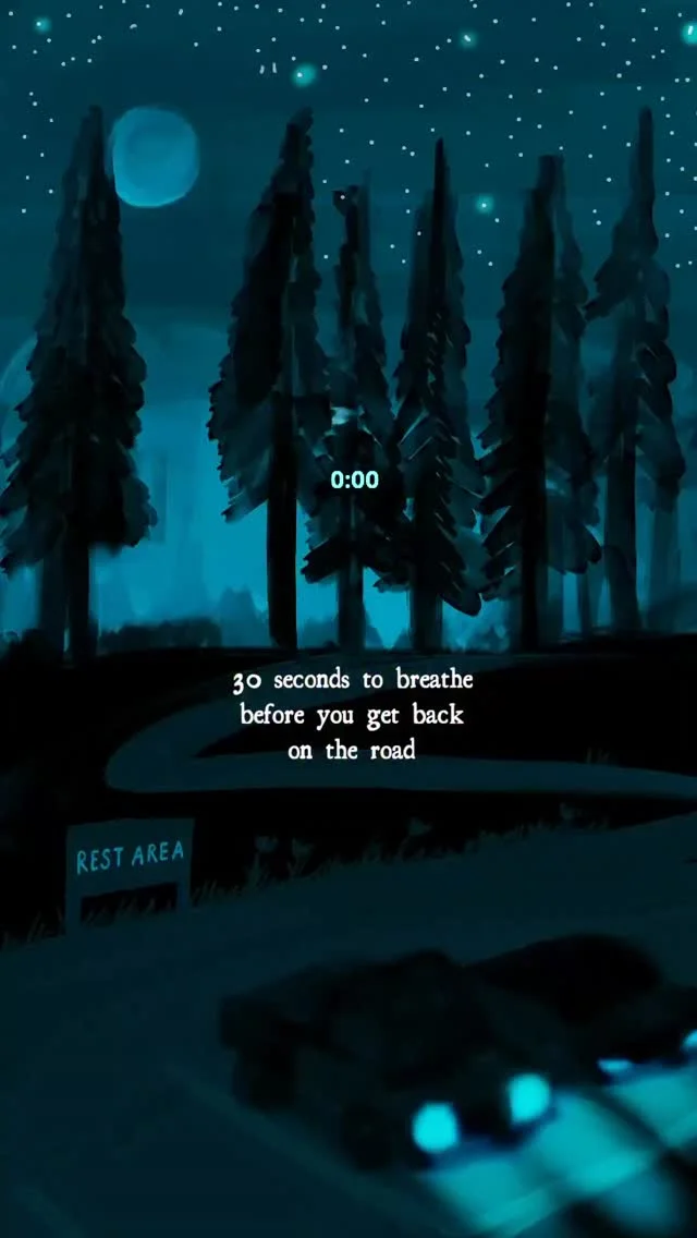 Take a 30‑second Breath Break Before Driving On