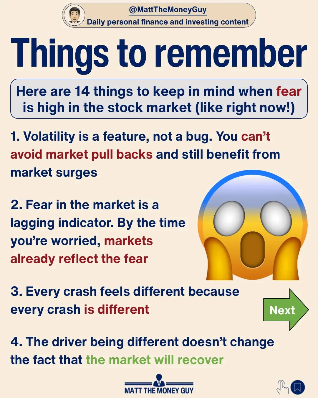 Key Reminders for Navigating Scary Moments