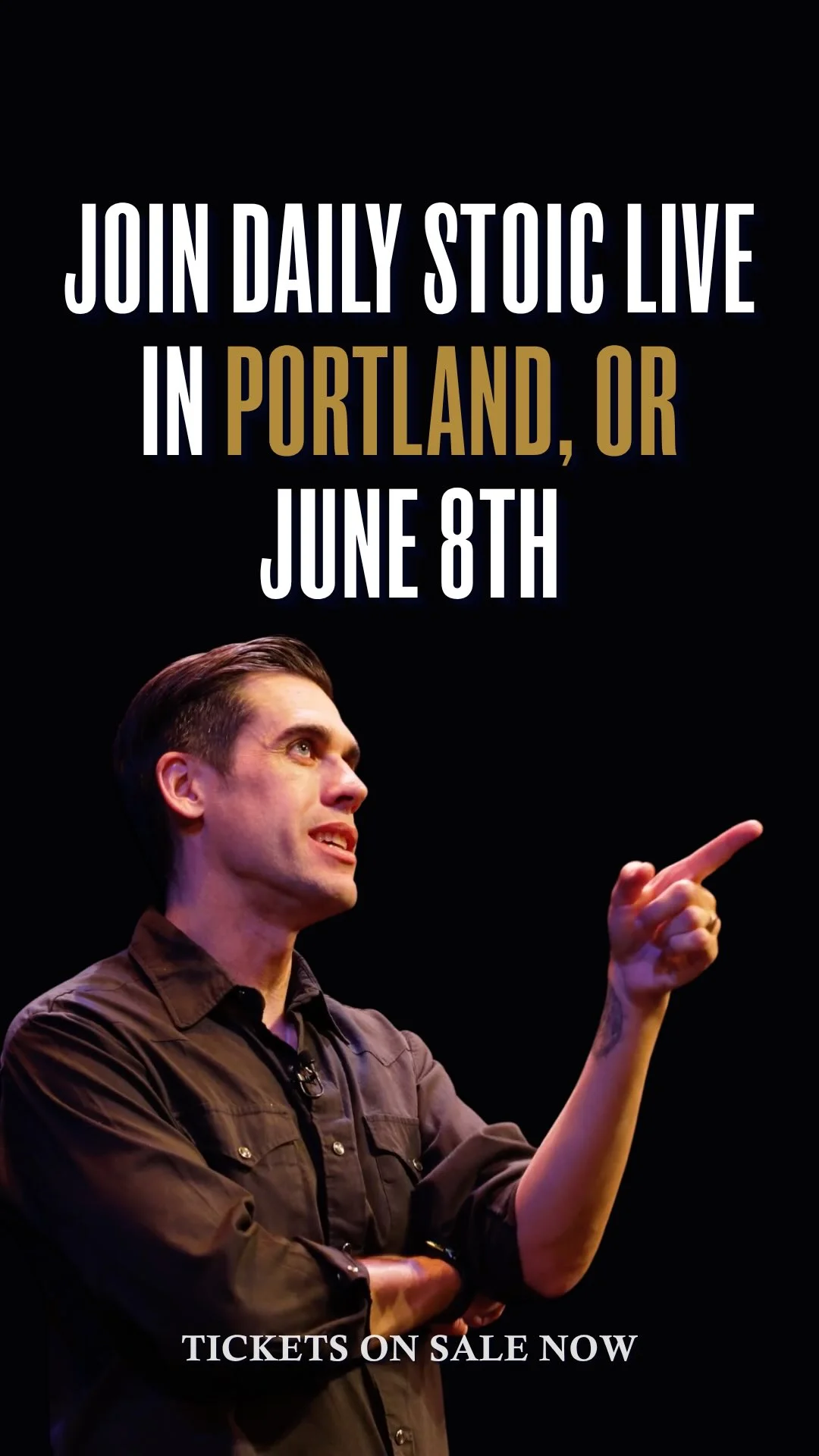 Live Stoic Talk in Portland – June 8