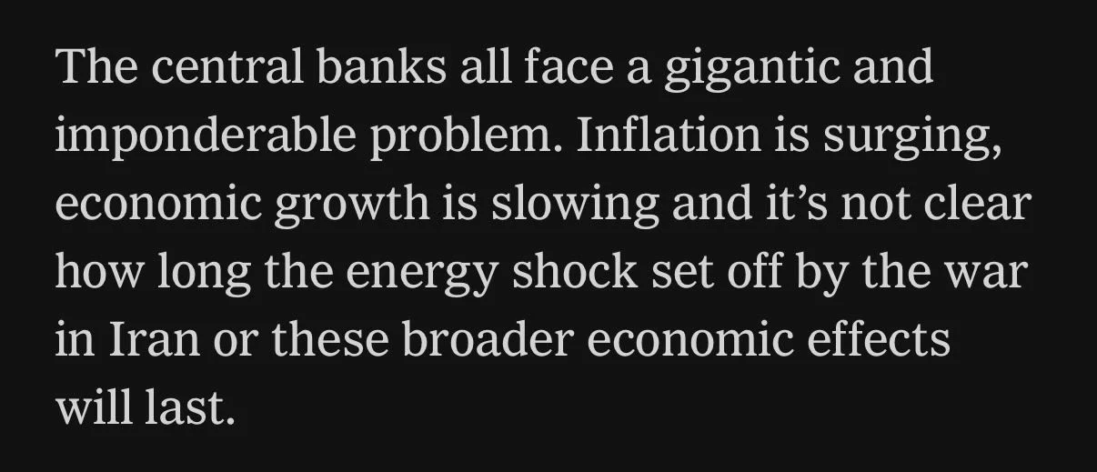 Central Banks Grapple with Massive Inflation‑Growth Dilemma
