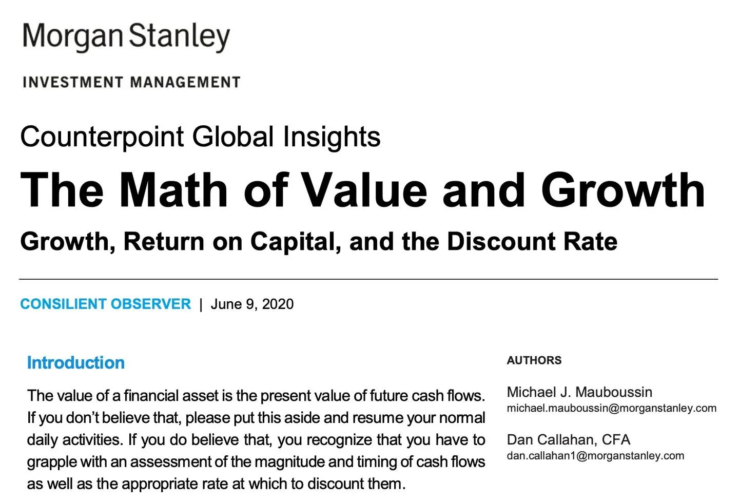 Value and Growth Only Matter When Numbers Support Them