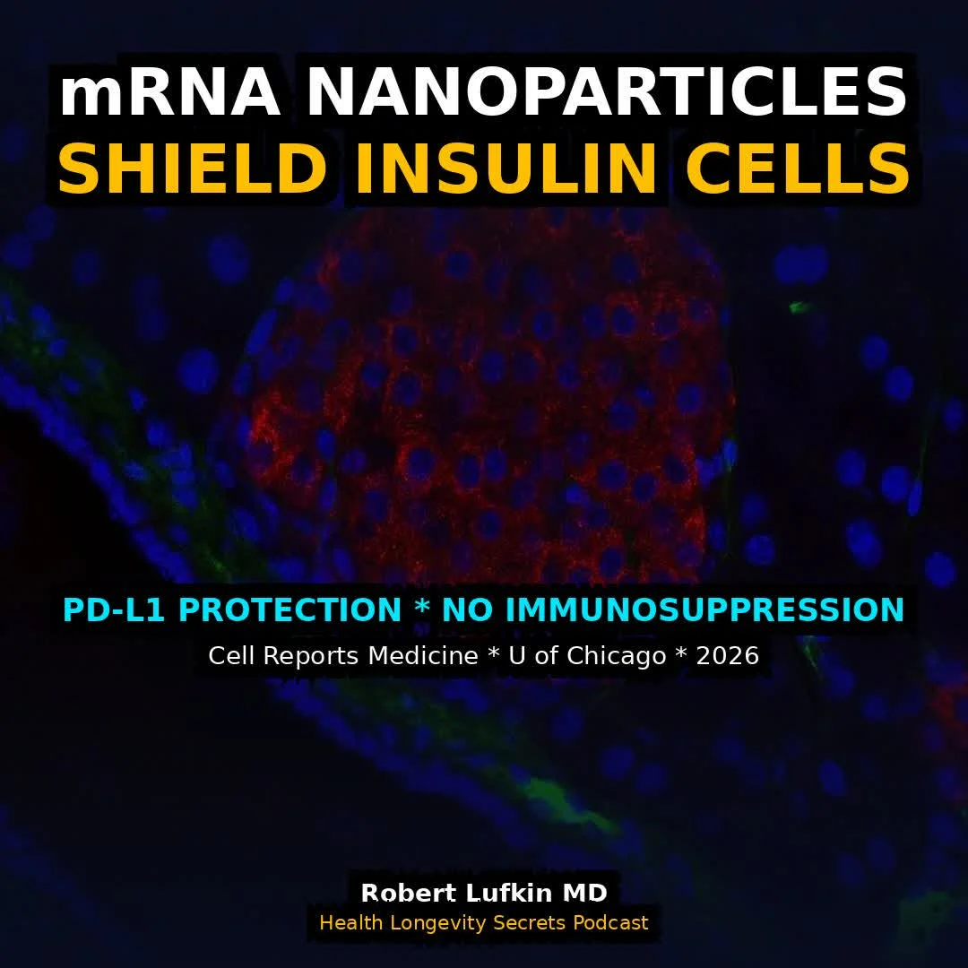 MRNA Nanoparticles Teach Beta Cells to Prevent Type 1 Diabetes
