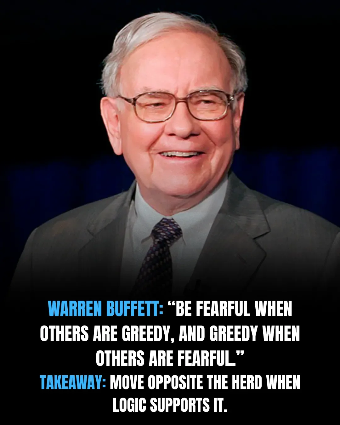 Trade Against Mr. Market's Mood, Not His Logic