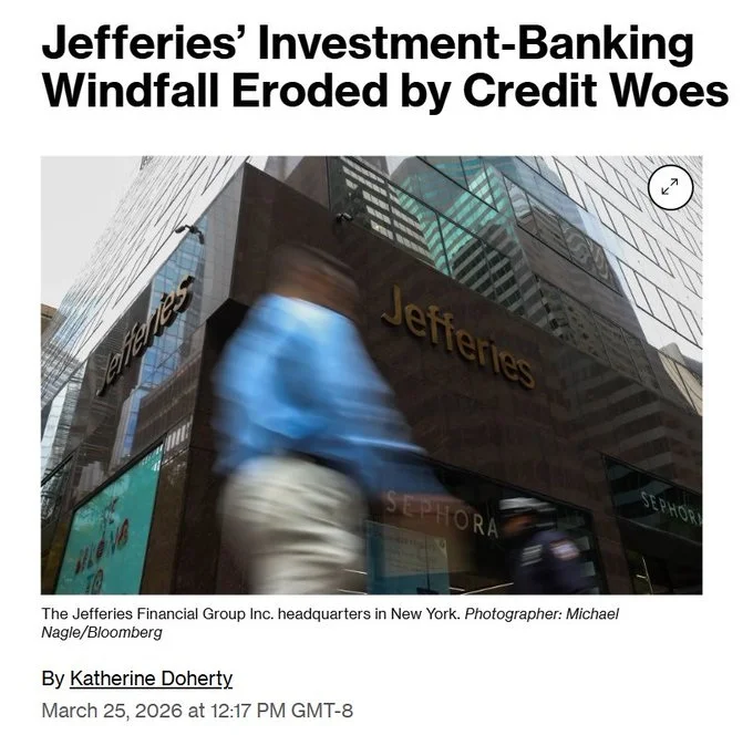 Jefferies Flags Multiple Hits