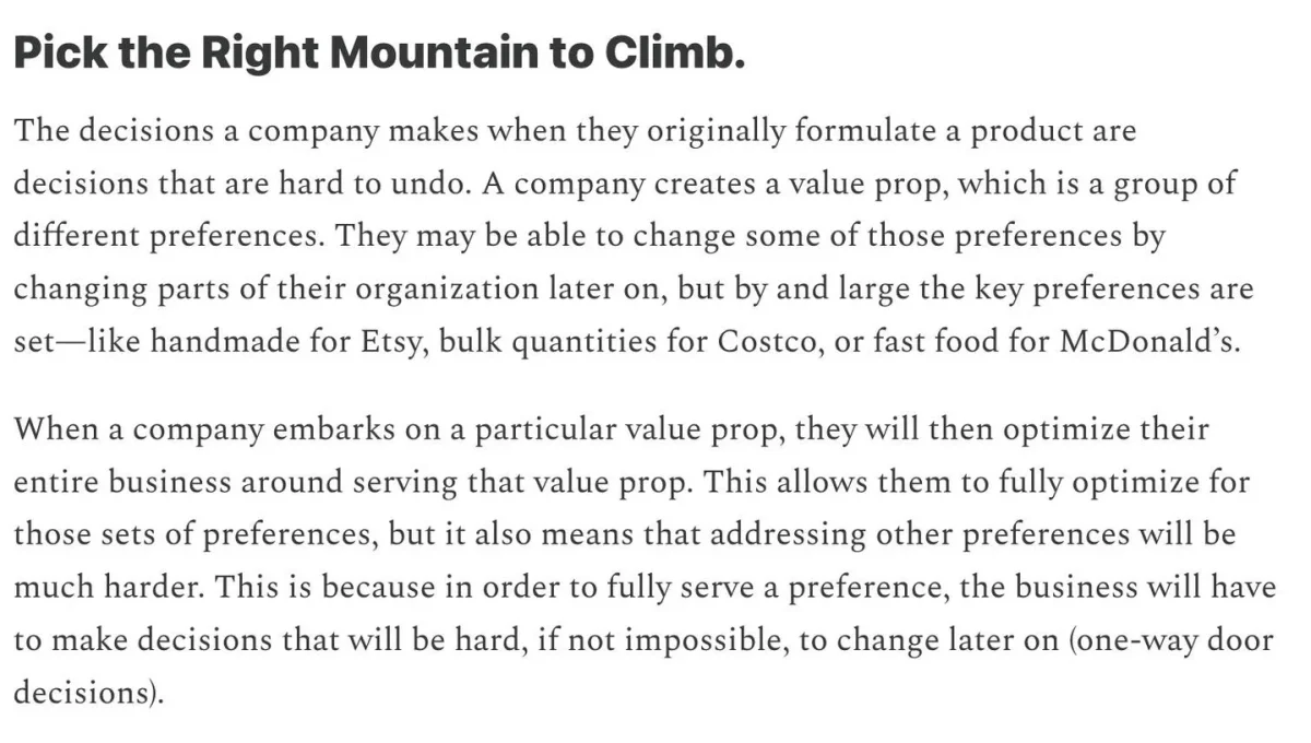 Single Value Focus Locks In Hard‑to‑Change Decisions