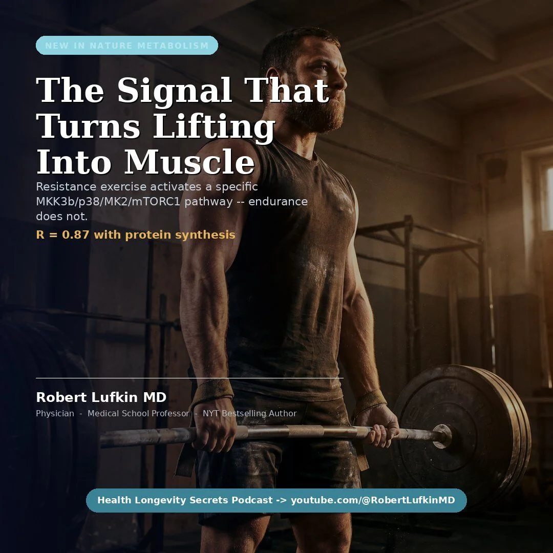 Specific Molecular Switch Drives Resistance‑exercise Muscle Growth
