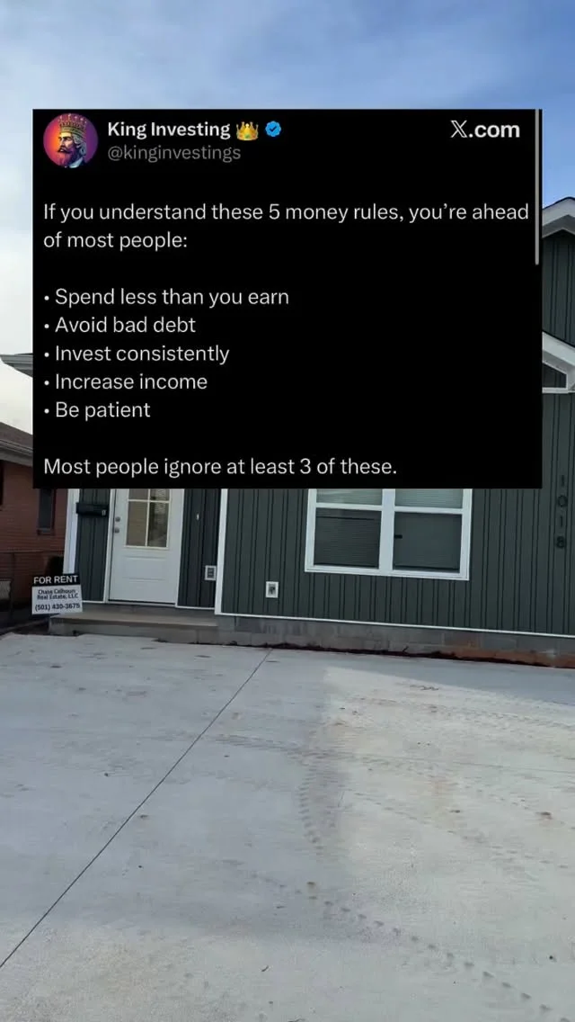 Most Overlook Simple Rules: Save, Invest, Avoid Debt