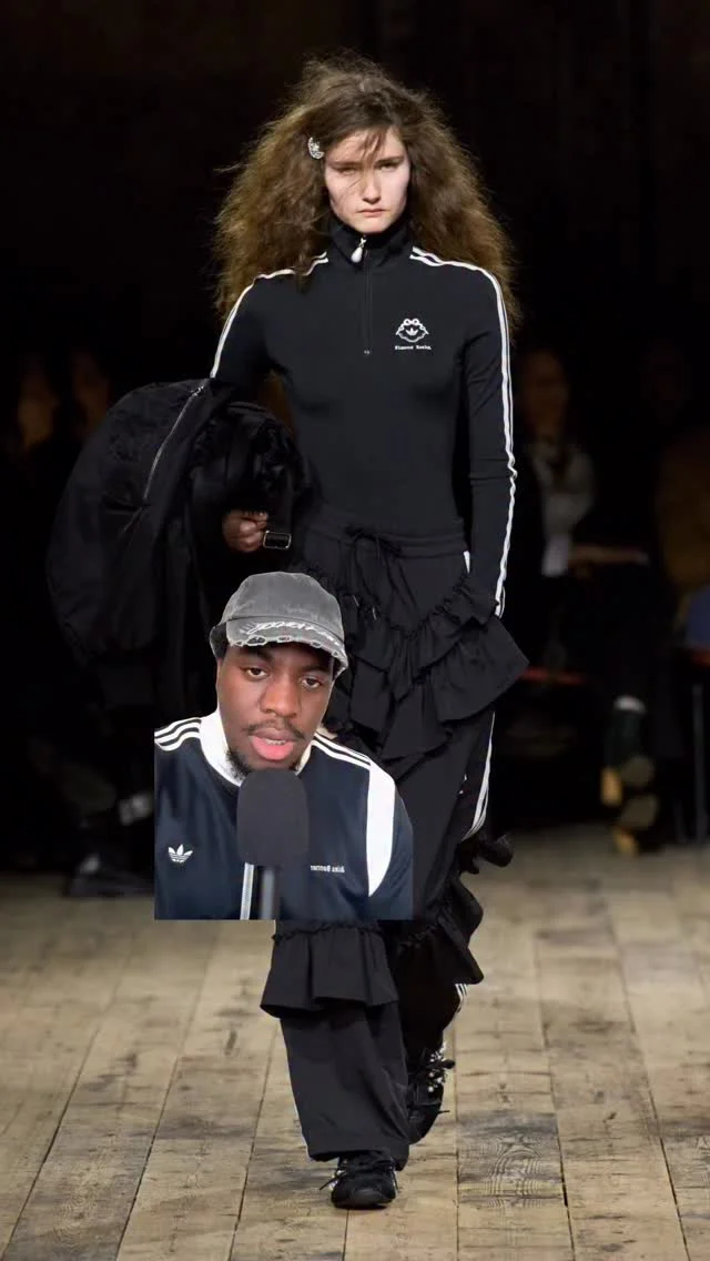 Simone Rocha FW26 Dazzles with Sculptural Outerwear and Sneaker Mules