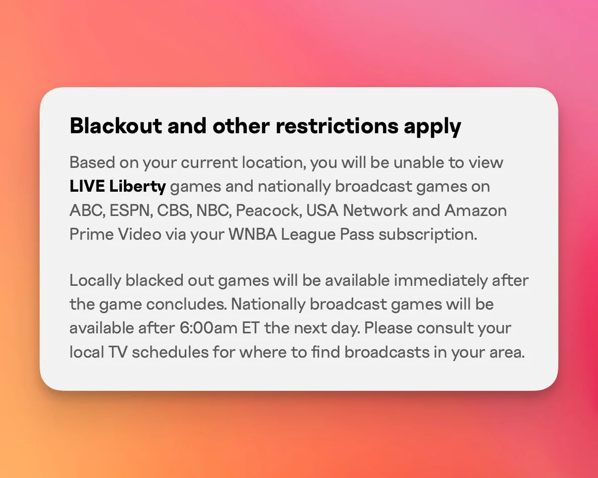 WNBA TV Surge, yet $40 League Pass Still a Steal