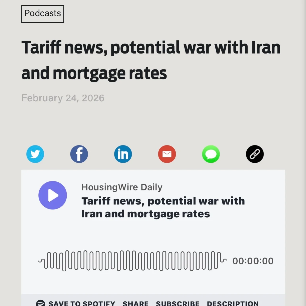 Weekend Tracker Shows Positive Housing Market Amid Crazy Headlines