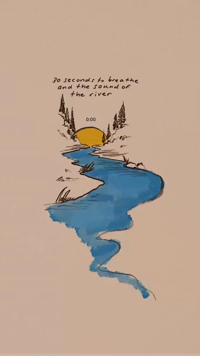 Find Rhythm by Letting Overwhelm Flow Away