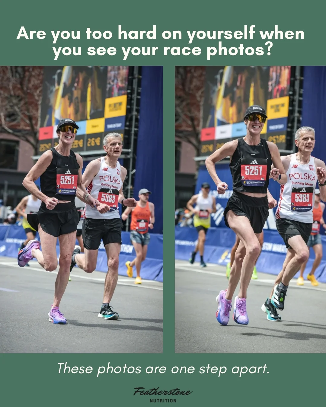 Celebrate Your Run, Not Your Photo Appearance
