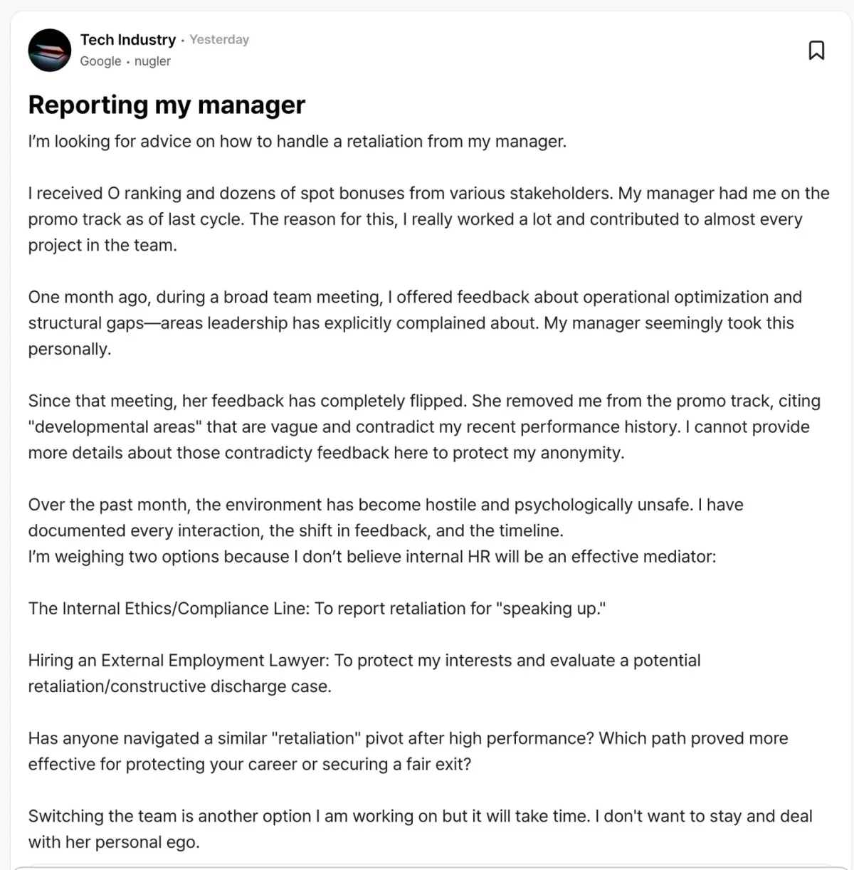 Praise Publicly, Criticize Privately: Protect Your Managerial Seat